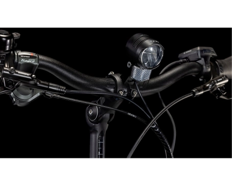 Vélo électrique urbain Unisexe COMPACT HYBRID 500 Blanc