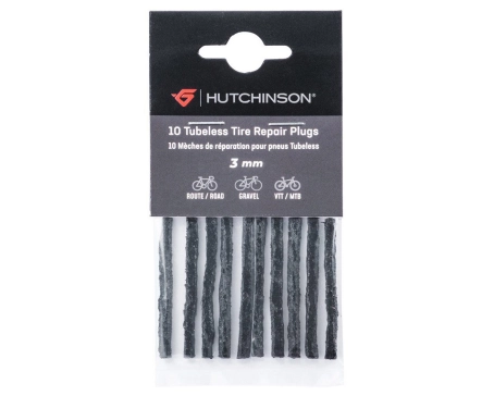Kit de 10 mèches de réparation TUBELESS TIRE REPAIR PLUGS 3mm