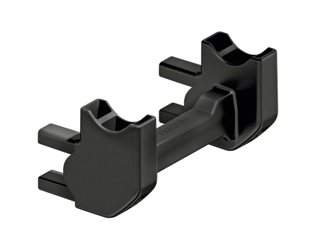 Extension de fixation de panier au guidon E 90° Noir