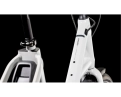 Vélo électrique urbain Unisexe COMPACT HYBRID 500 Blanc - Image 2/7