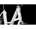 Vélo électrique urbain Unisexe COMPACT HYBRID 500 Blanc - Image 6/7