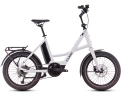 Vélo électrique urbain Unisexe COMPACT HYBRID 500 Blanc - Image 1/7