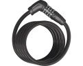 Antivol à câble TRESOR 6512C/180 + SUPPORT SC LL Noir - Image 1/2