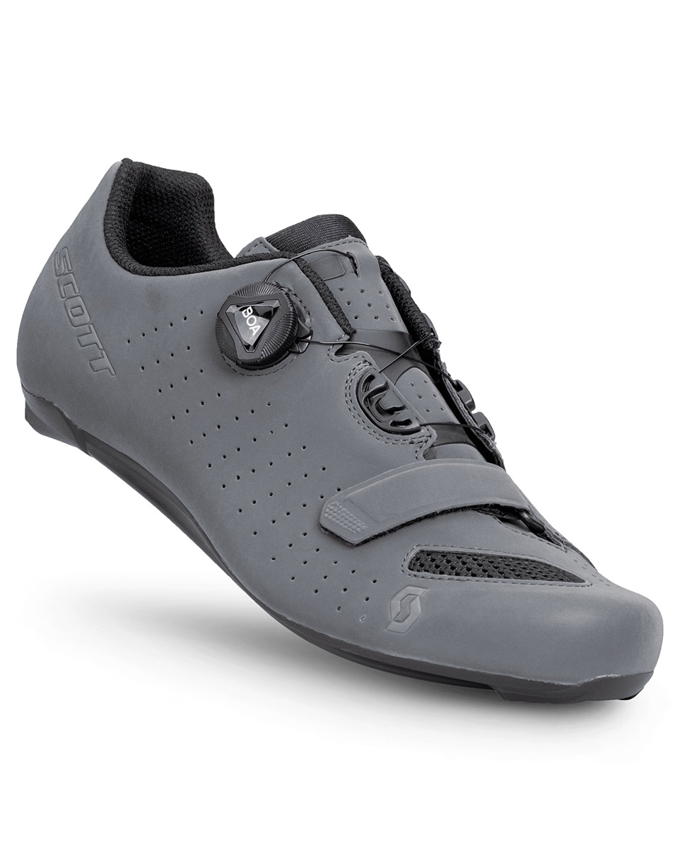 Chaussures Route Homme ROAD COMP BOA® REFLECTIVE Gris/Noir