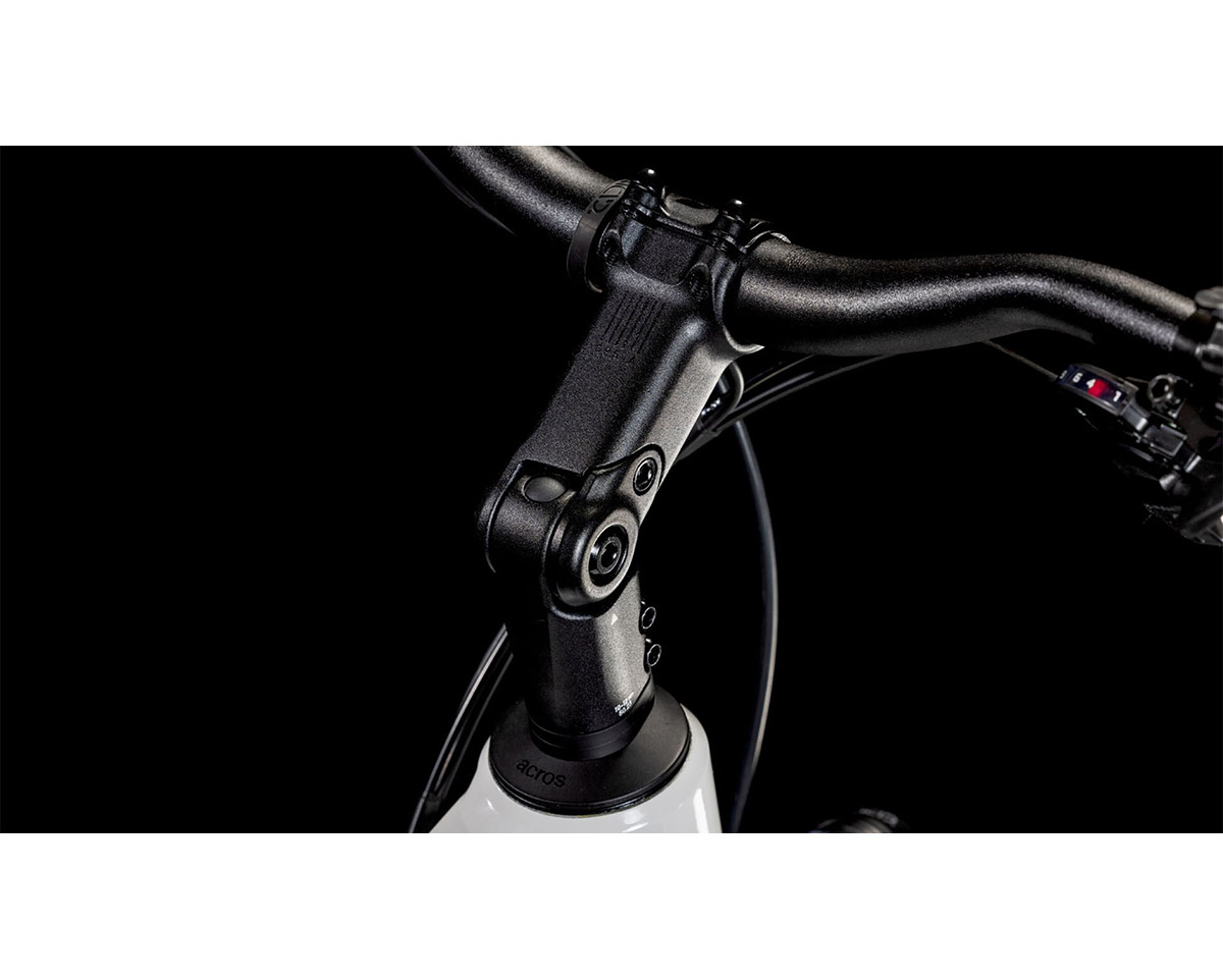 Vélo électrique trekking Femme TOURING HYBRID ONE 500 Blanc