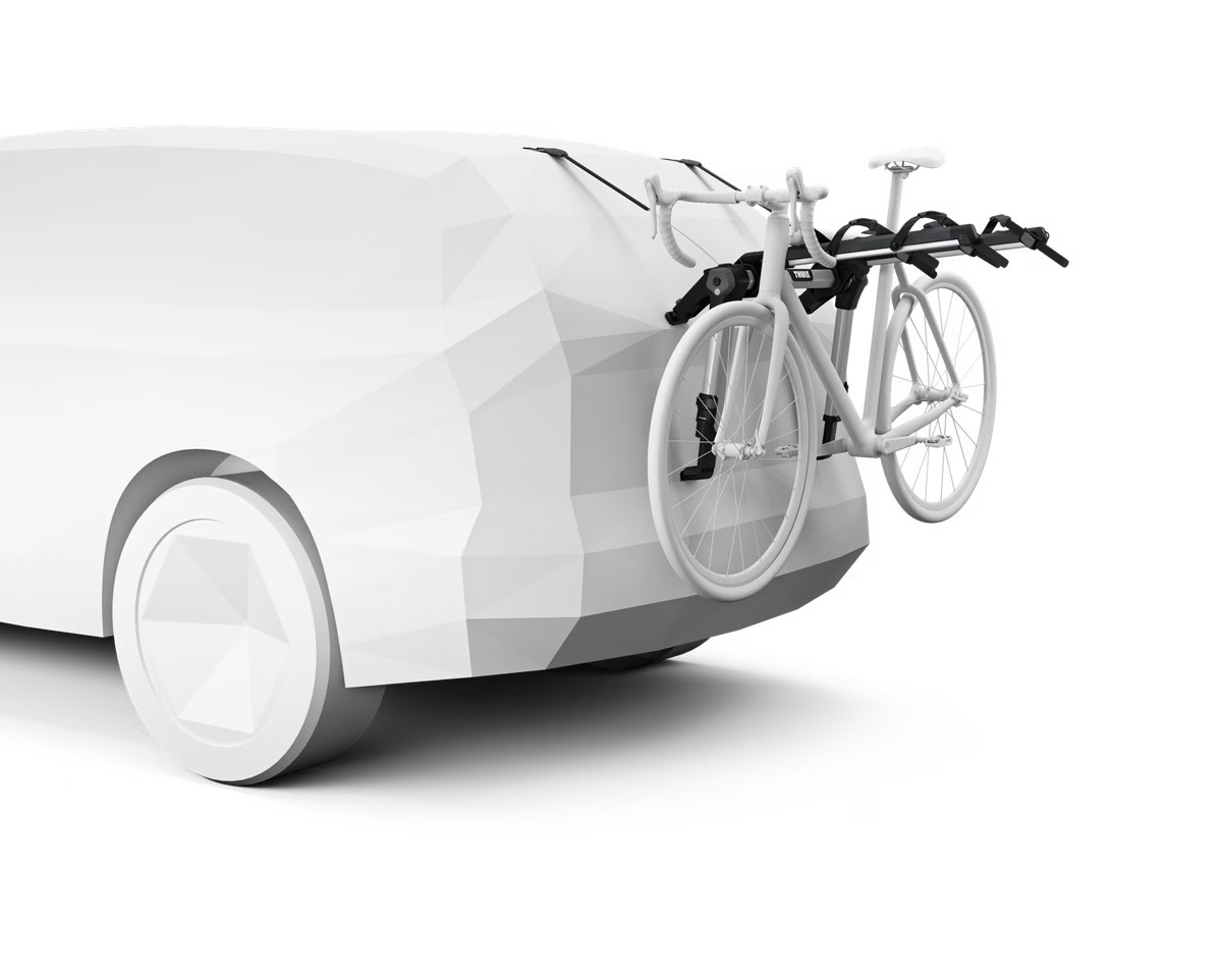 Porte-vélo sur hayon OUTWAY 3 VÉLOS SUSPENDU Aluminium