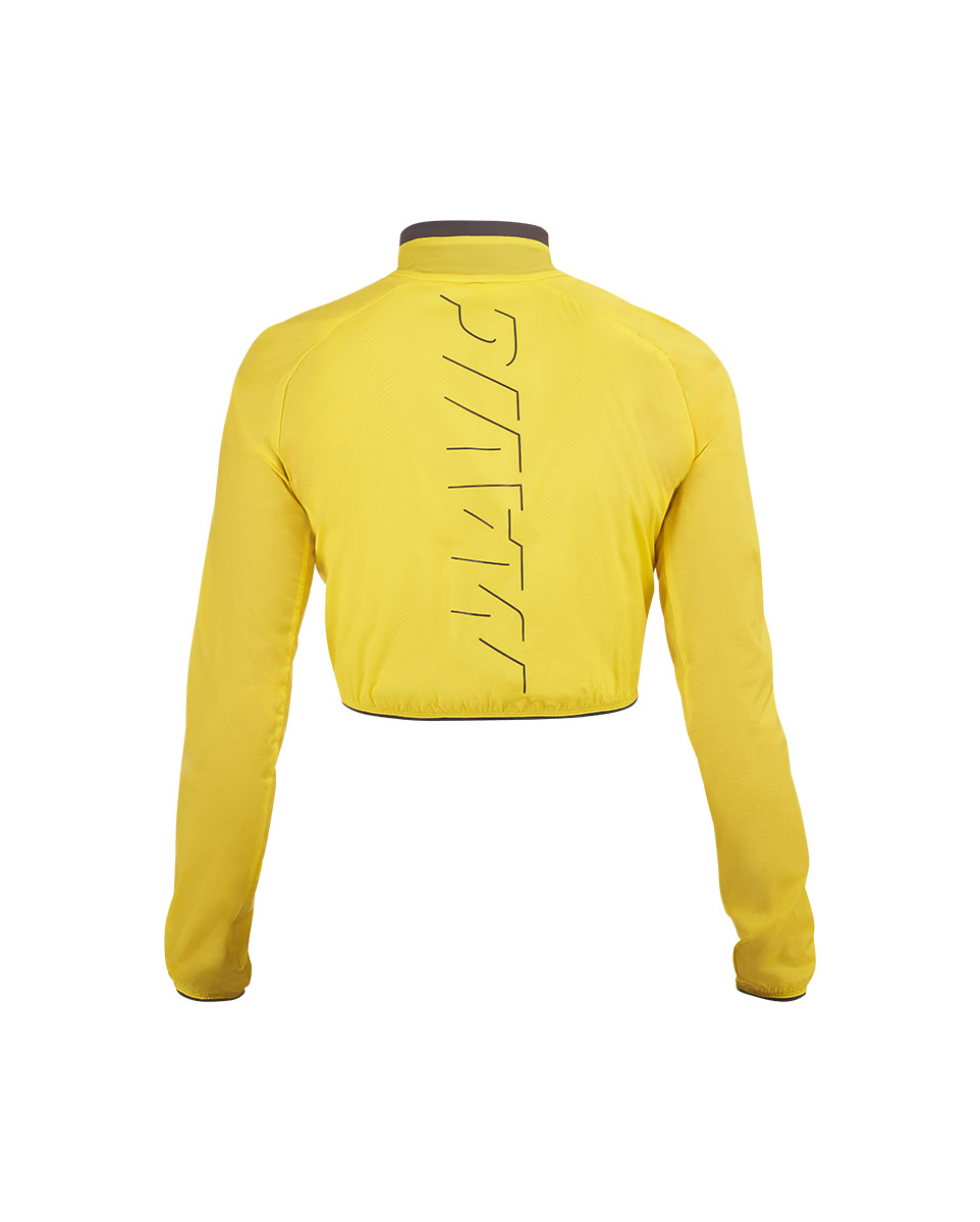 Veste coupe-vent Femme COSMIC WIND BOLERO Jaune